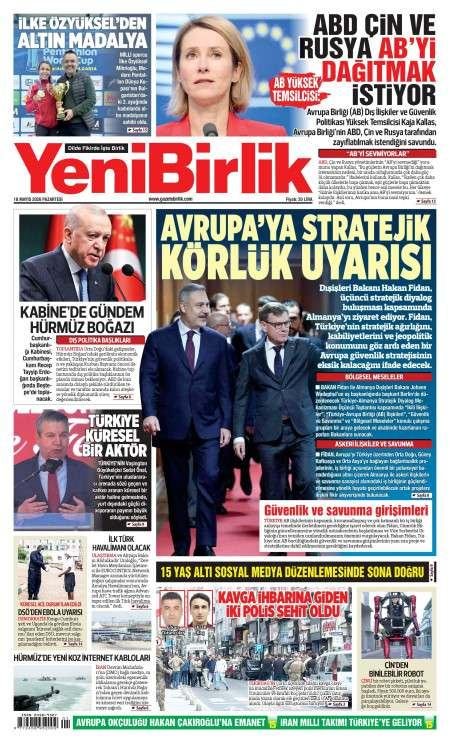 Yeni Birlik