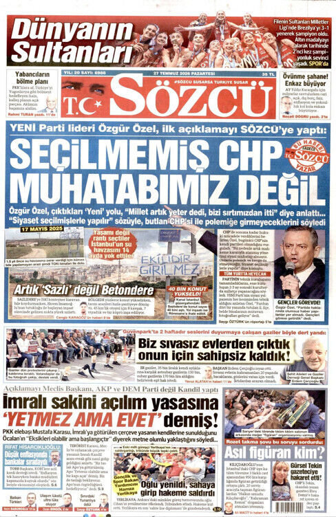 Sözcü
