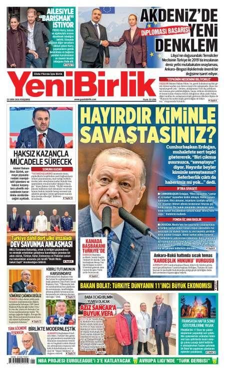 Yeni Birlik