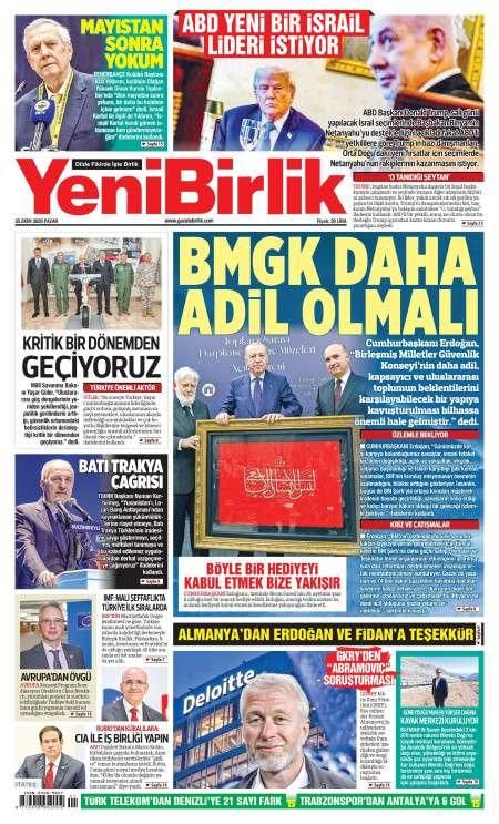 Yeni Birlik